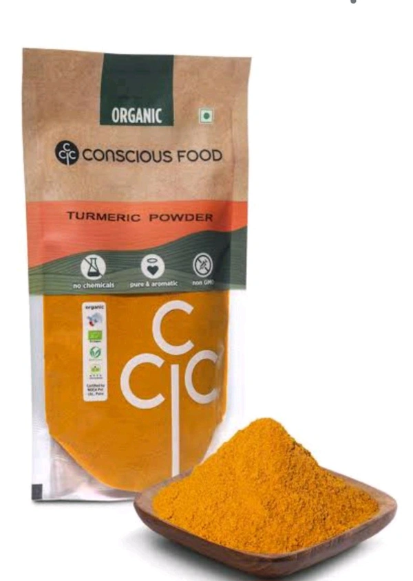 TURMERIC POWDER CONSCIOUS FOOD - 100G