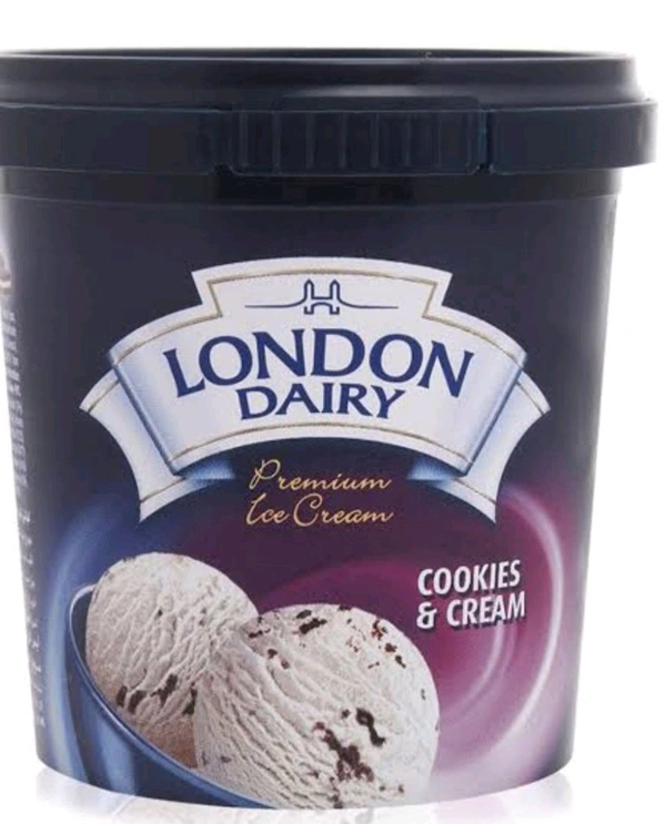 LONDON DAIRY COOKIES& CREAM TUB - 1LTR