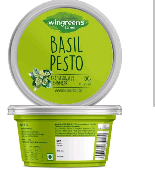 WINGREENS FARMS BASIL PESTO DIP - 150G