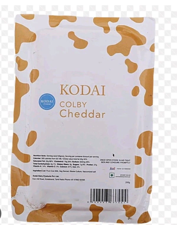 KODAI COLBY CHEDDAR CHEESE - 200G