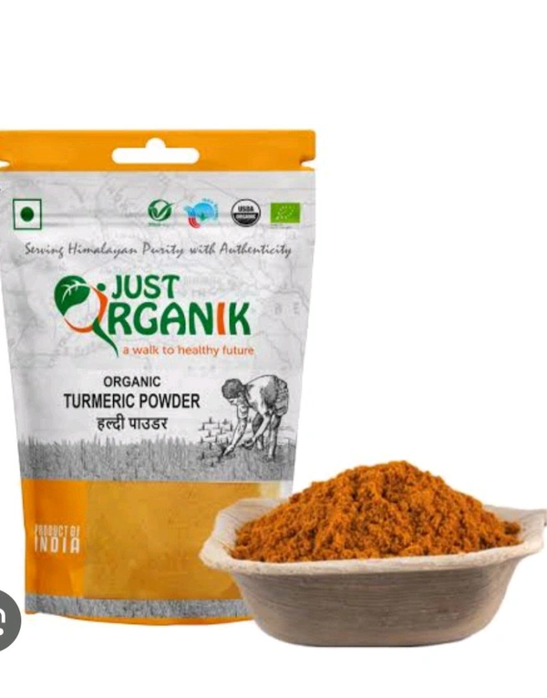 TURMERIC POWDER WHOLE JUST ORGANIK - 100G