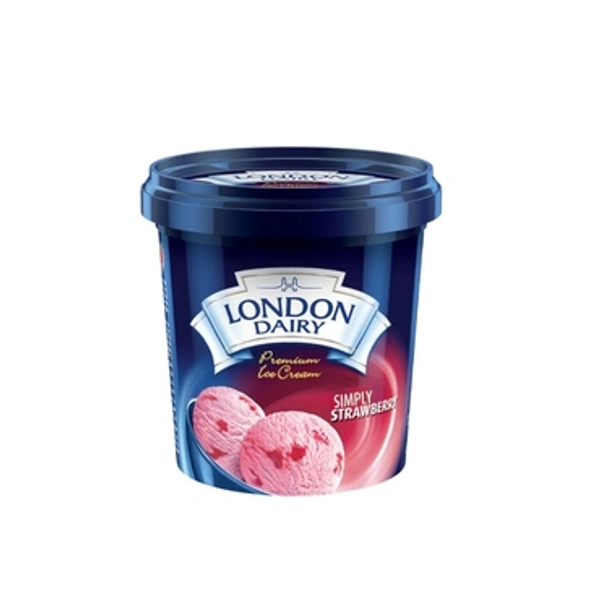 LONDON DAIRY SIMPLY STRAWBERRY BIG - 1LTR