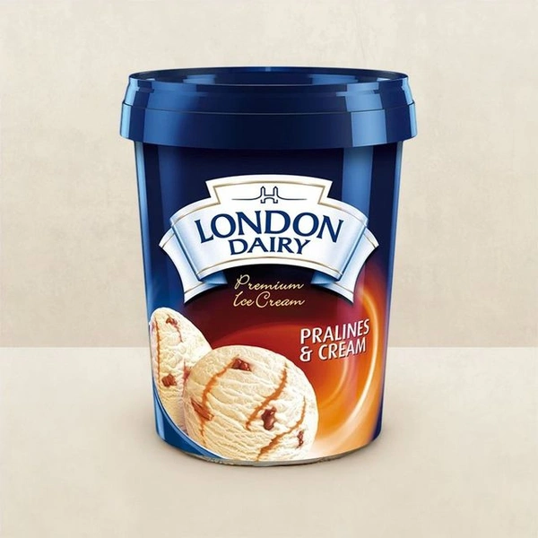 LONDON DAIRY PRALINES & CREAM - 500ML