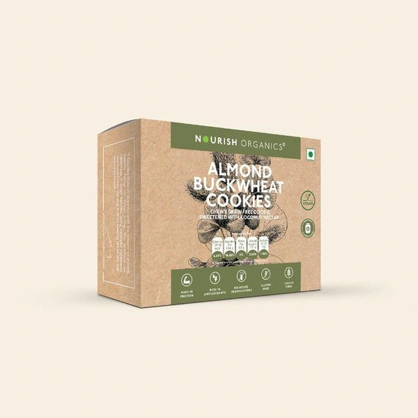 ALMOND BUCKWHEAT COOKIES NOURISH ORGANIC