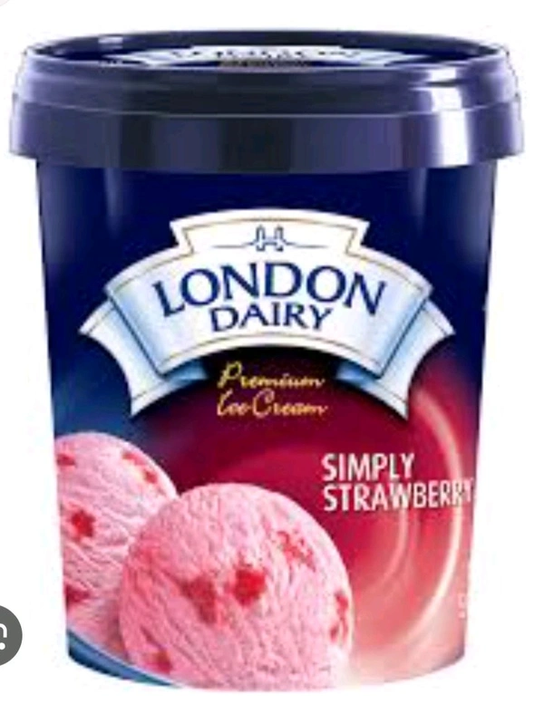 LONDON DAIRY SIMPLY STRAWBERRY MEDIUM - 500ML