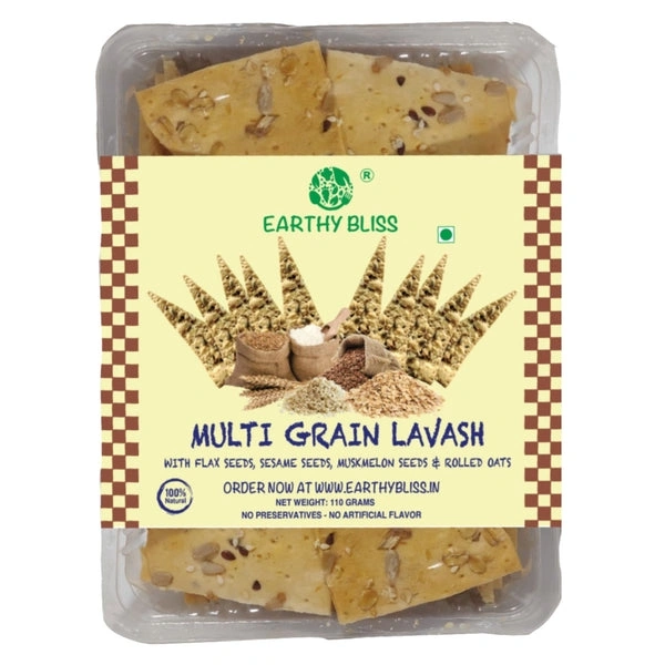 EARTHY BLISS MULTI GRAIN LAVASH - 110G