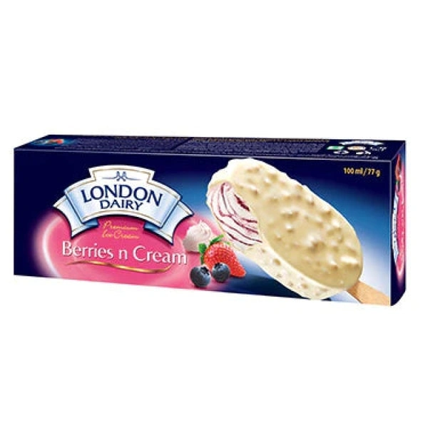 LONDON DAIRY BERRIES N CREAM STICK - 100ML