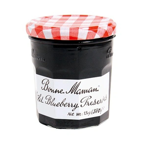 WILD BLUEBERRY PRESERVE BONNE MAMAN - 370G