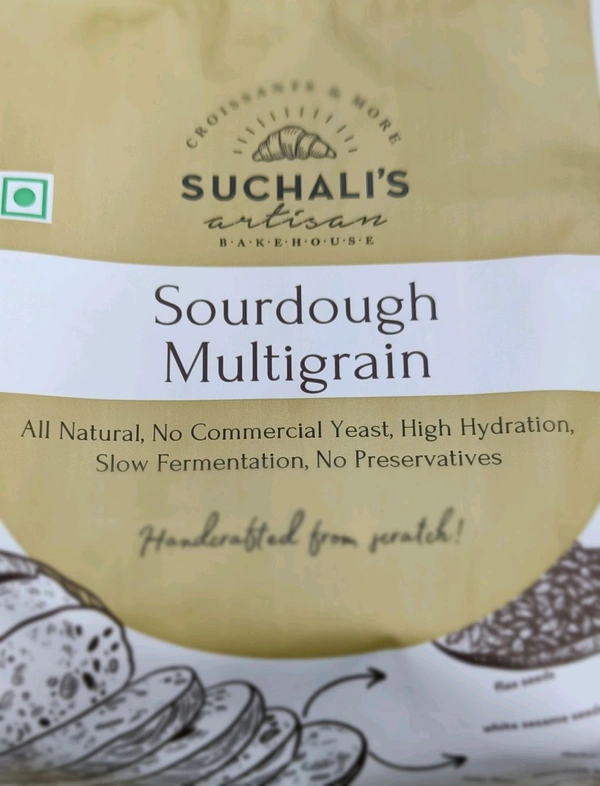 SUCHALI'S ARTISAN  SOURDOUGH MULTIGRAIN  - 600ge