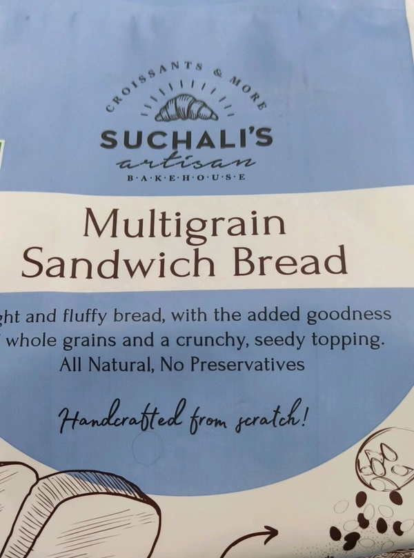 SUCAHLI'S  MULTIGRAIN SANDWICH BREAD  - 500ge