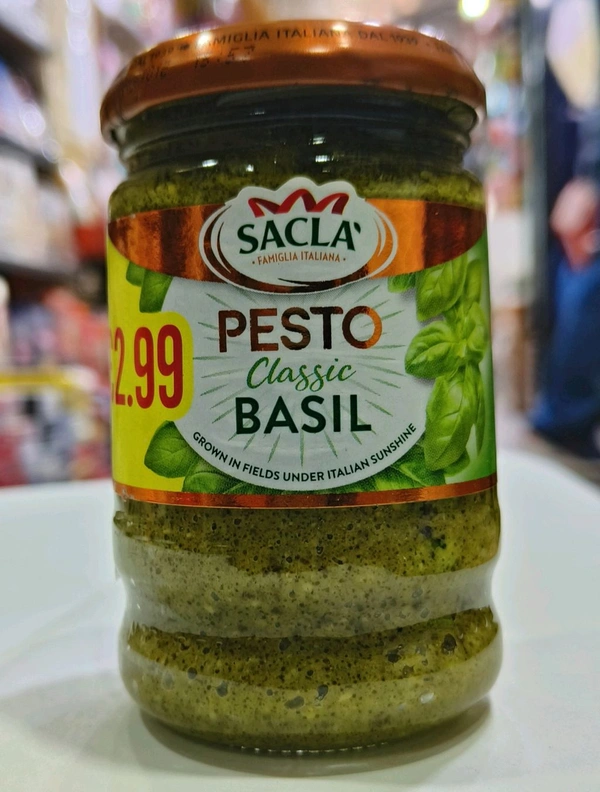 SAClA PESTO CLASSIC BASIL - 190 ge