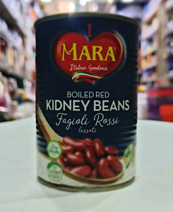 MARA  BOILED RED KIDNEY BEANS  - 400ge