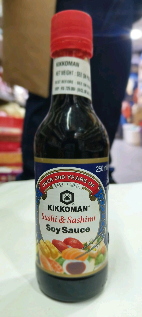 KIKOMAN  SUSHI & SASHIMI SOY SAUCE  - 250ml