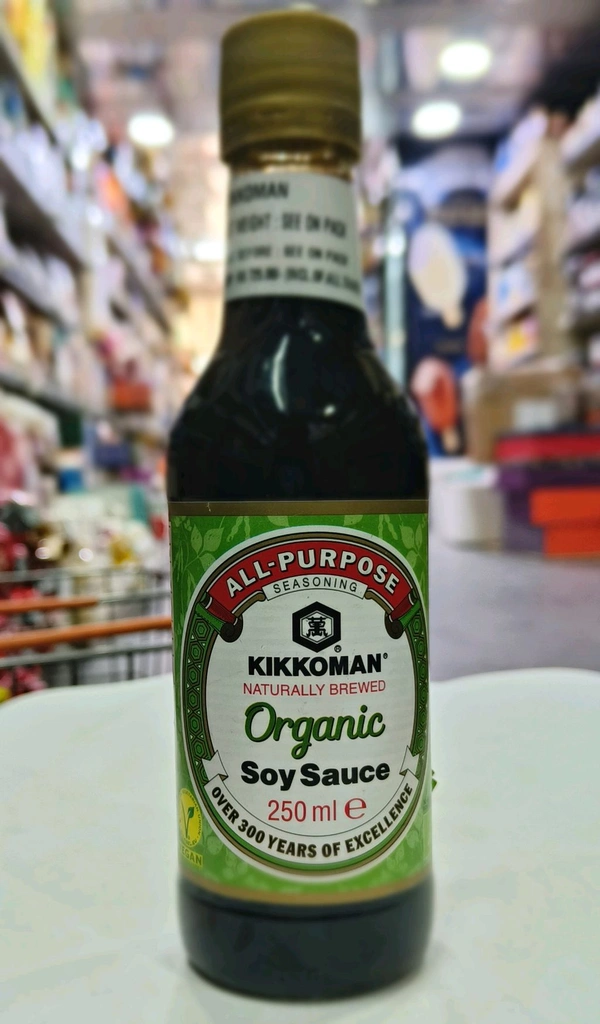 KIKKOMAN ORGANIC SOY SAUCE  - 250ml