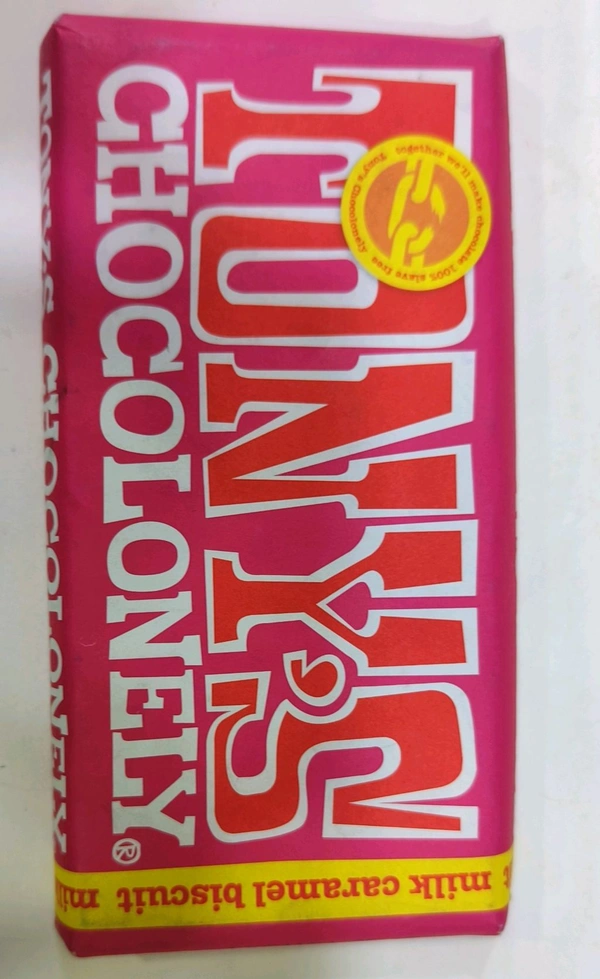 TONNY CHOCOLONELY MILK CARAMEL BISCUIT  - 180gm