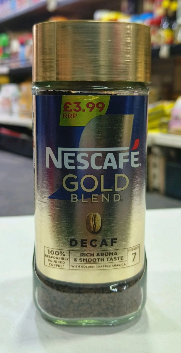 NESCAFE GOLD BLEND  DECAF RICH AROMA & SMOOTH TASTE  - 95ge