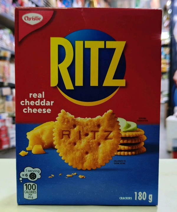 RITZ REAL CHEDDAR CHEESE  - 180g