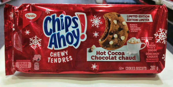 CHIPS AHOYI  HOT COCOA CHOCOLATE CHAUD  - 281g