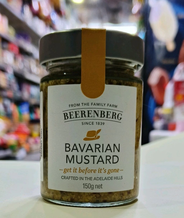 BEERENBERG BAVARIAN MUSTARD  - 150g Net