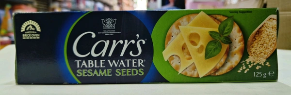 CARR'S TABLE WATER SESAME SEEDS  - 125ge