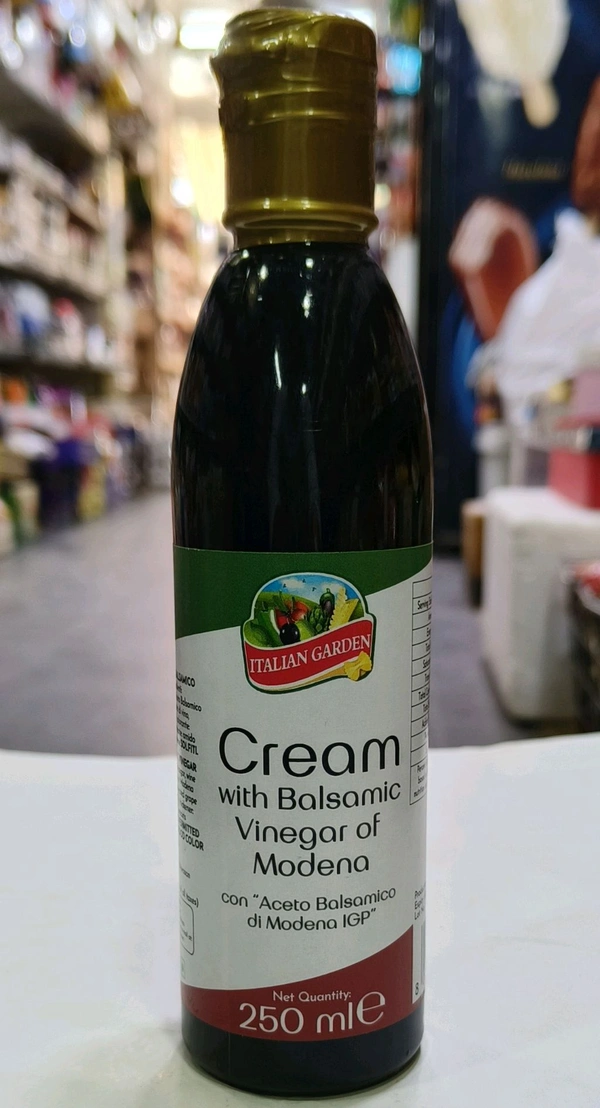 ITALIAN GARDEN  CREAM WITH BALSAMIC VINEGAR OF MODENA  - 250ml