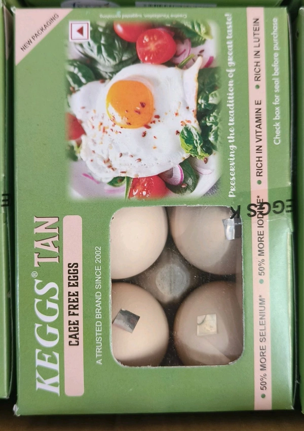 KEGGS CAGE FREE EGG - 6pc