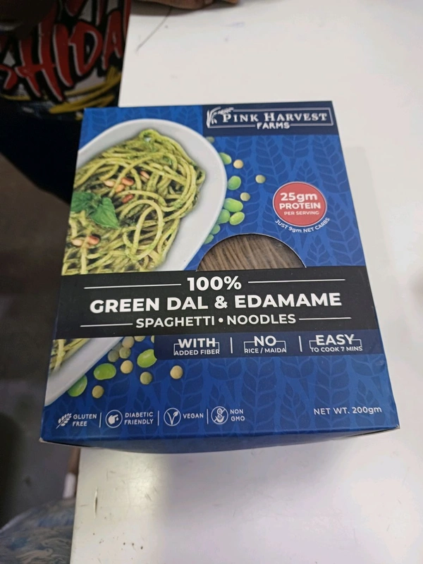 Pink Harvest Green Edamame Spaghetti  - 200g