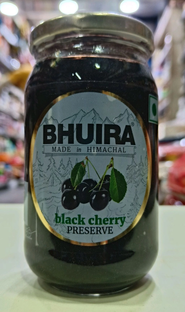 BHUIRA BLACK CHERRY PRESERVE  - 470g