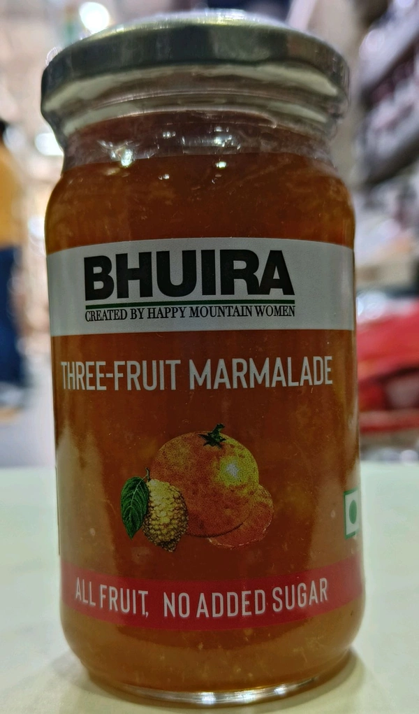 BHUIRA THREE FRUIT MARMALADE  - 240g