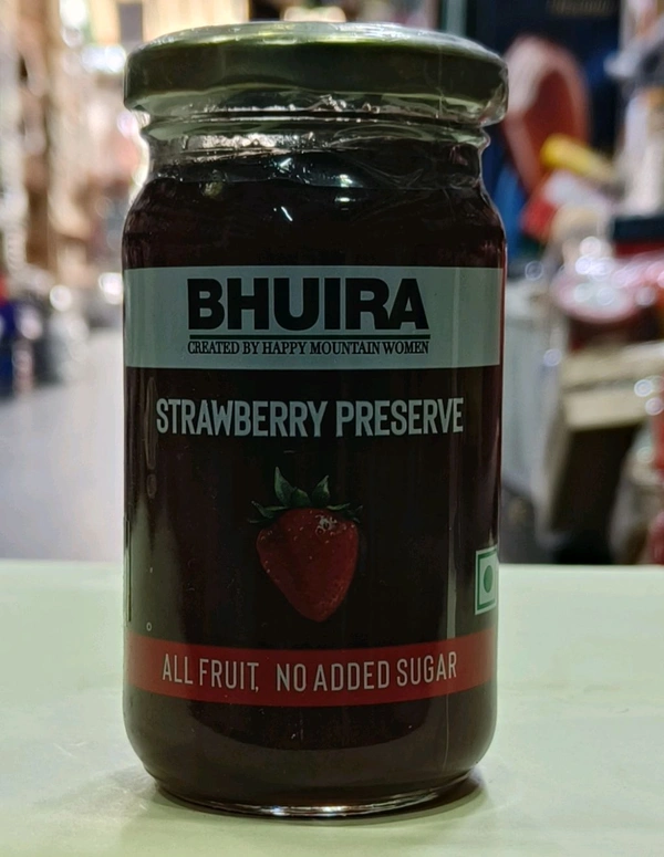 BHUIRA STRAWBERRY PRESERVE  - 240g