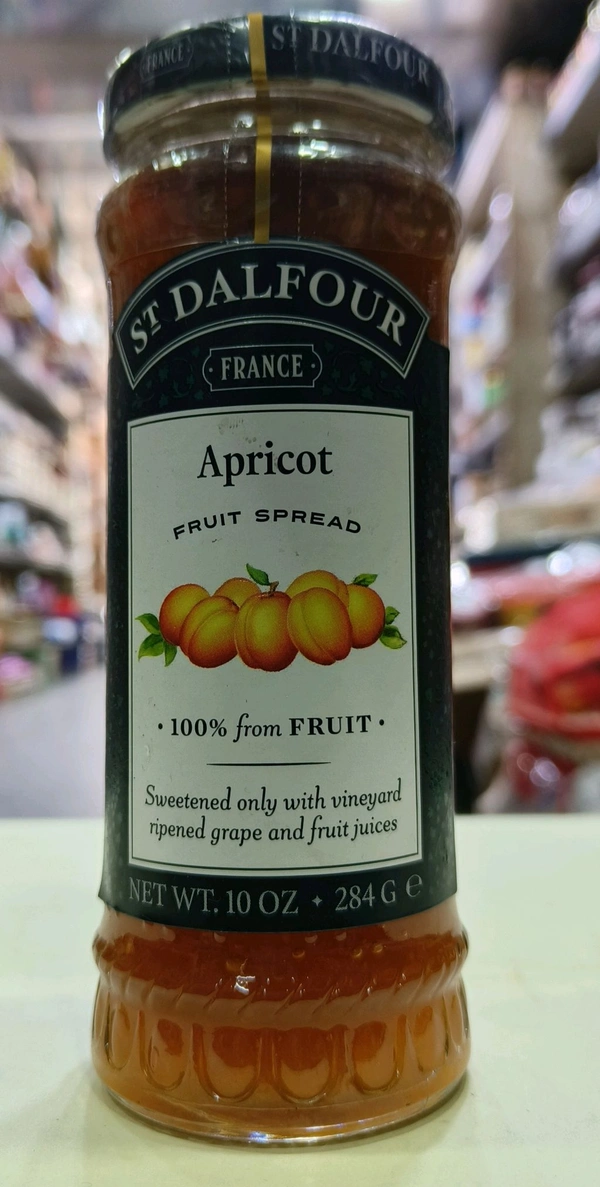 ST DALFOUR  APRICOT FRUIT SPREAD  - 284ge
