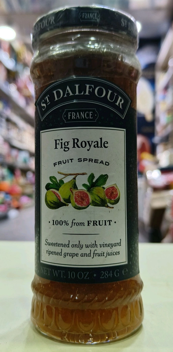 ST DALFOUR  FIG ROYALE FRUIT SPREAD  - 284ge