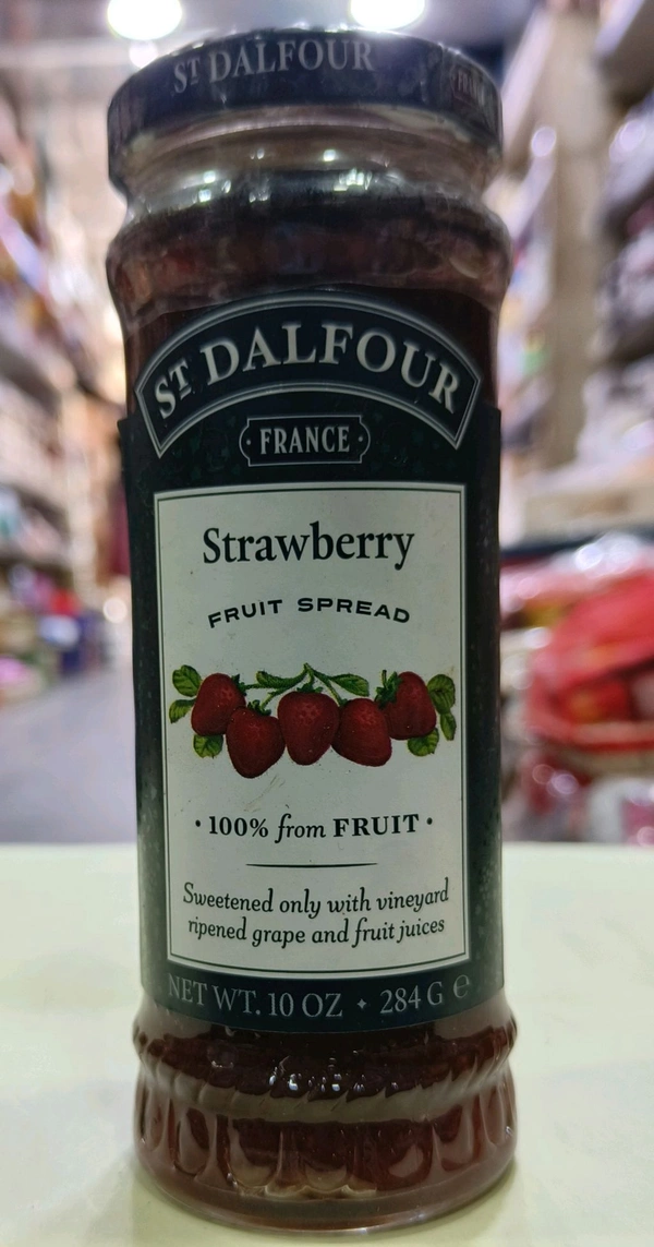 ST DALFOUR  STRAWBERRY FRUIT SPREAD  - 284ge