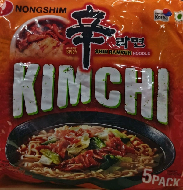 NONGSHIM SHIN RAMYUN NOODLE KIMCHI - 600g