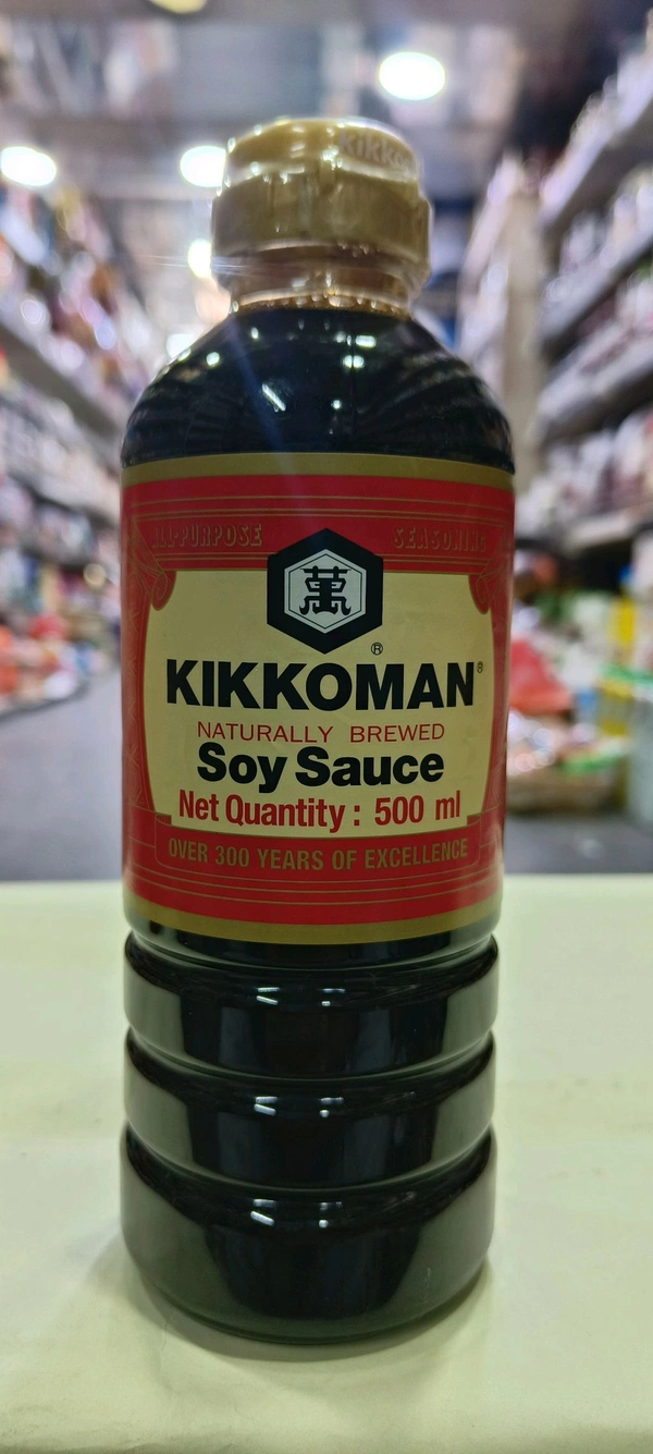 KIKKOMAN SOY SAUCE  - 500ml