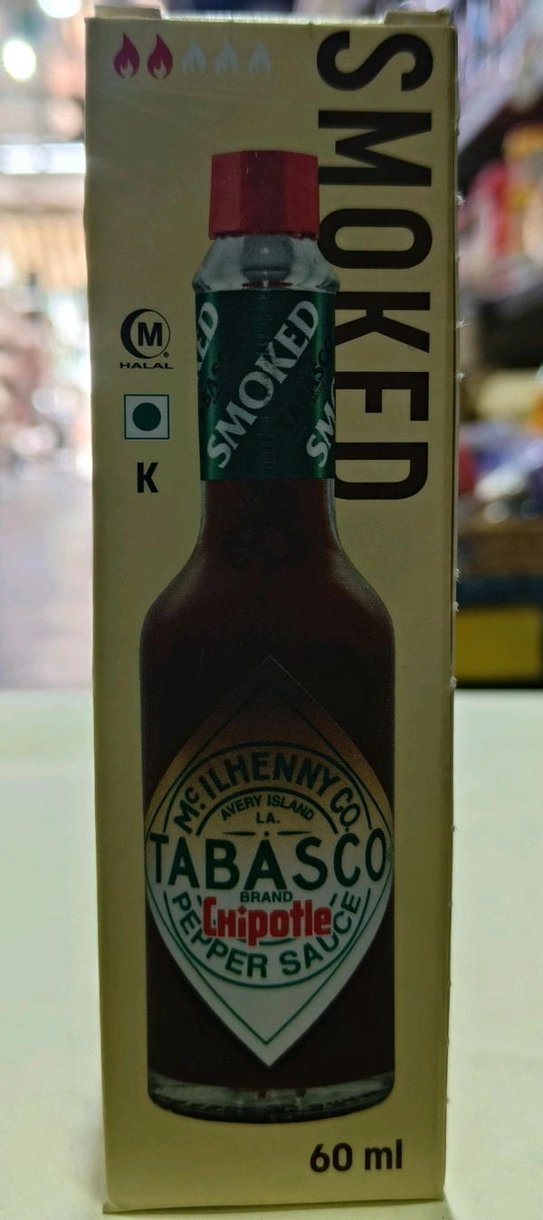 TABASCO  SMOKED CHIPOTLE PEPPER SAUCE  - 60ml