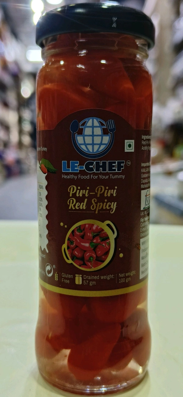 LE-CHEF PIRI PIRI RED SPICY  - 100gm