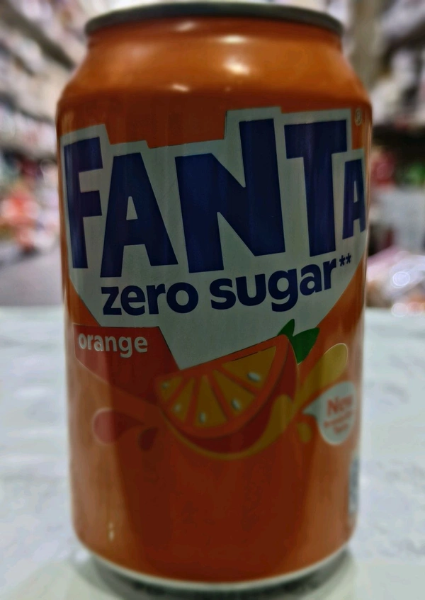 FANTA ORANGE ZERO SUGAR  - 330ml