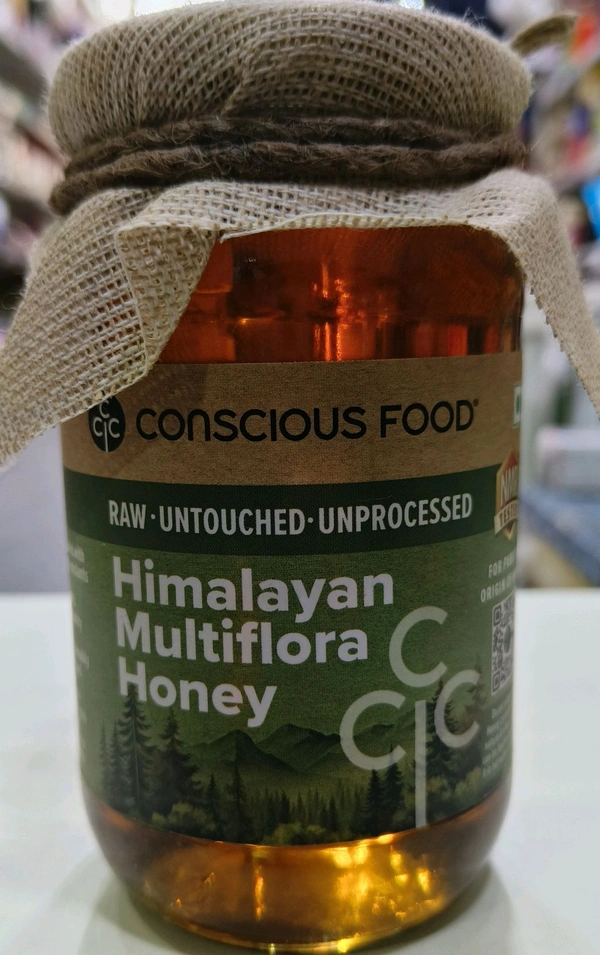 CONSCIOUS FOOD  HIMALAYAN MULTIFLORA HONEY - 500g