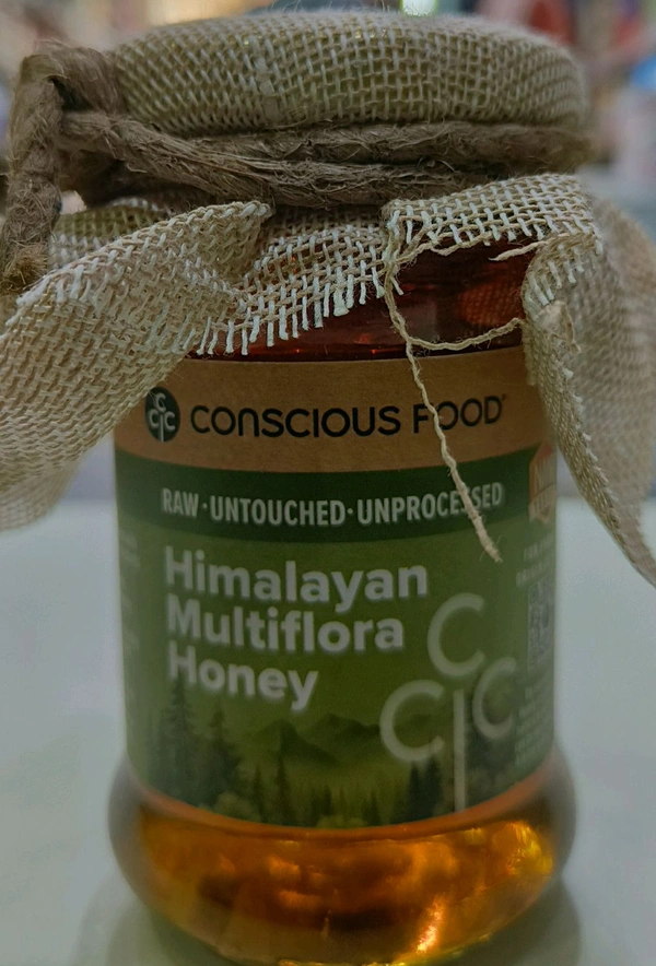 CONSCIOUS FOOD  HIMALAYAN MULTIFLORA HONEY  - 200g