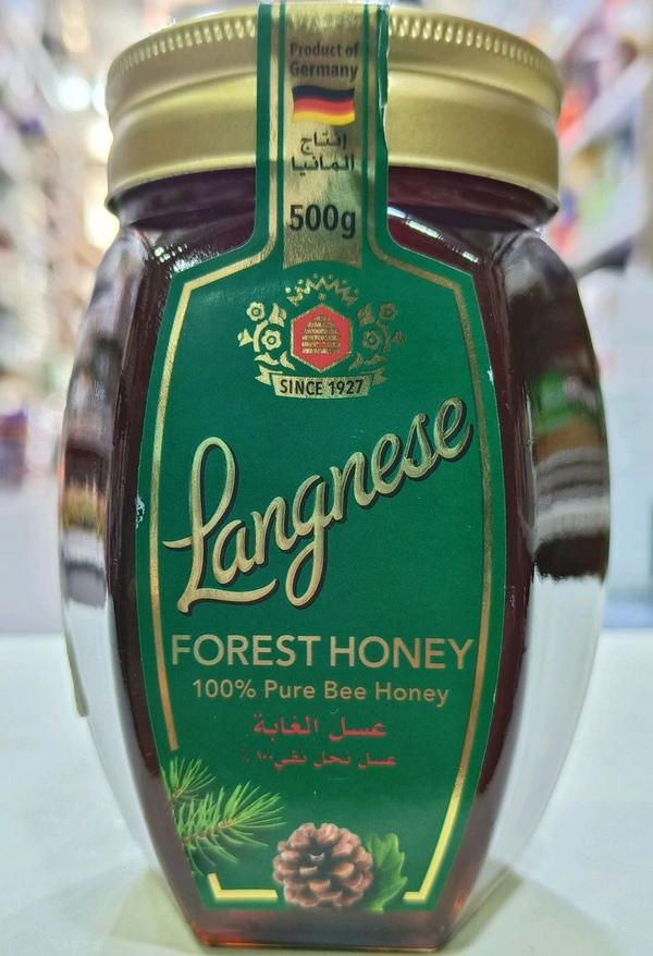 LANGNESE FOREST HONEY 100% PURE BEE HONEY  - 500g