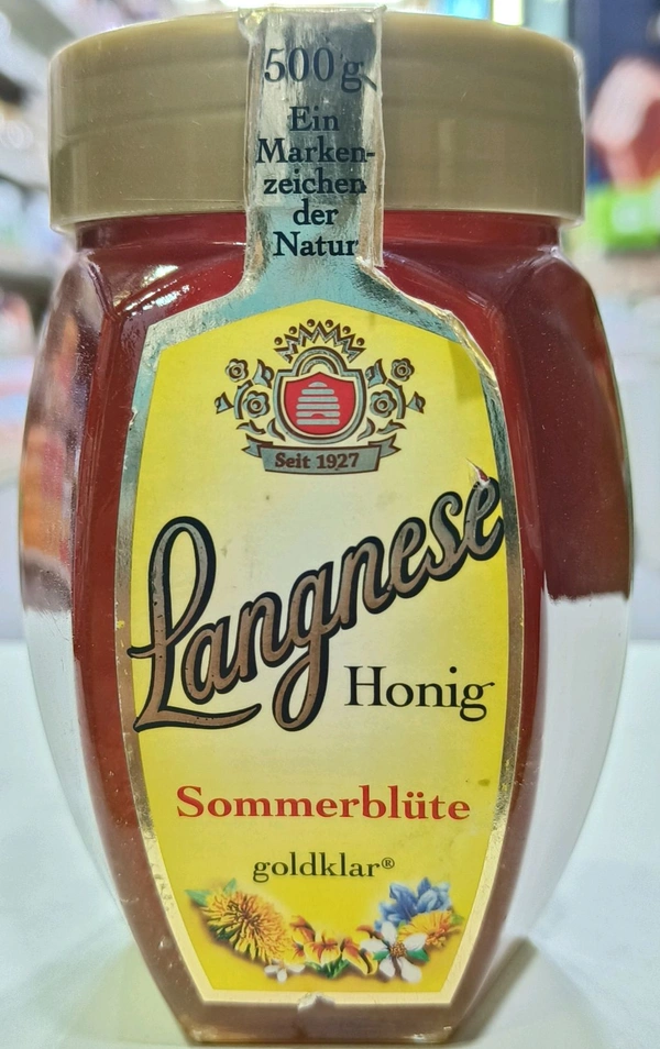 LANGNESE HONIG SOMMERBLUTE GOLD KLAR  - 500ge