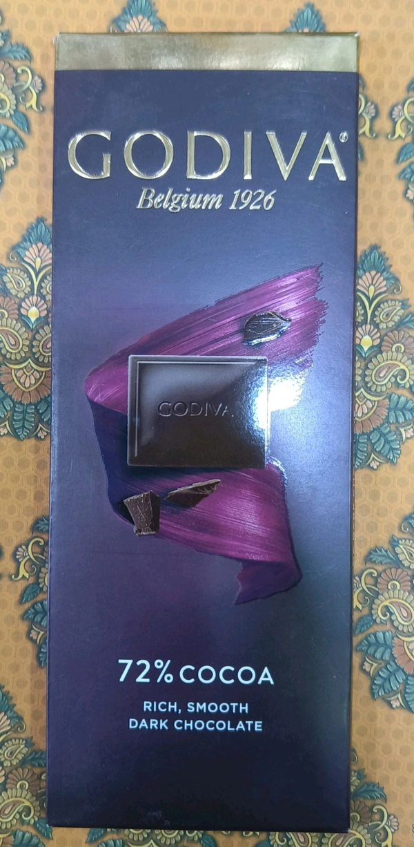 GODIVA 72% COCOA  - 90ge