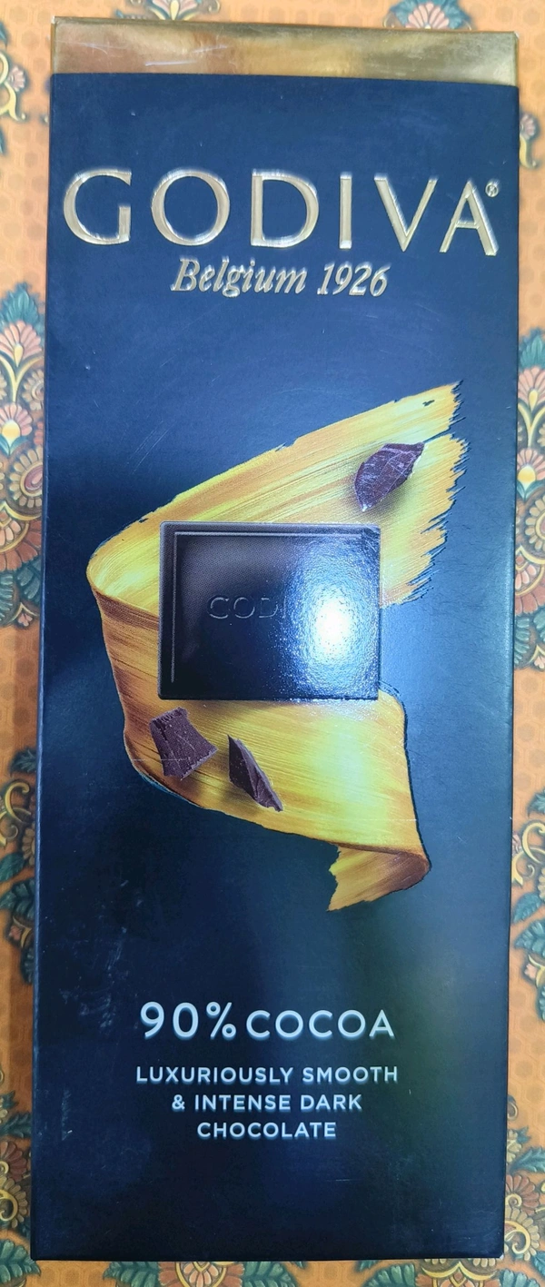 GODIVA 90% COCOA  - 90ge