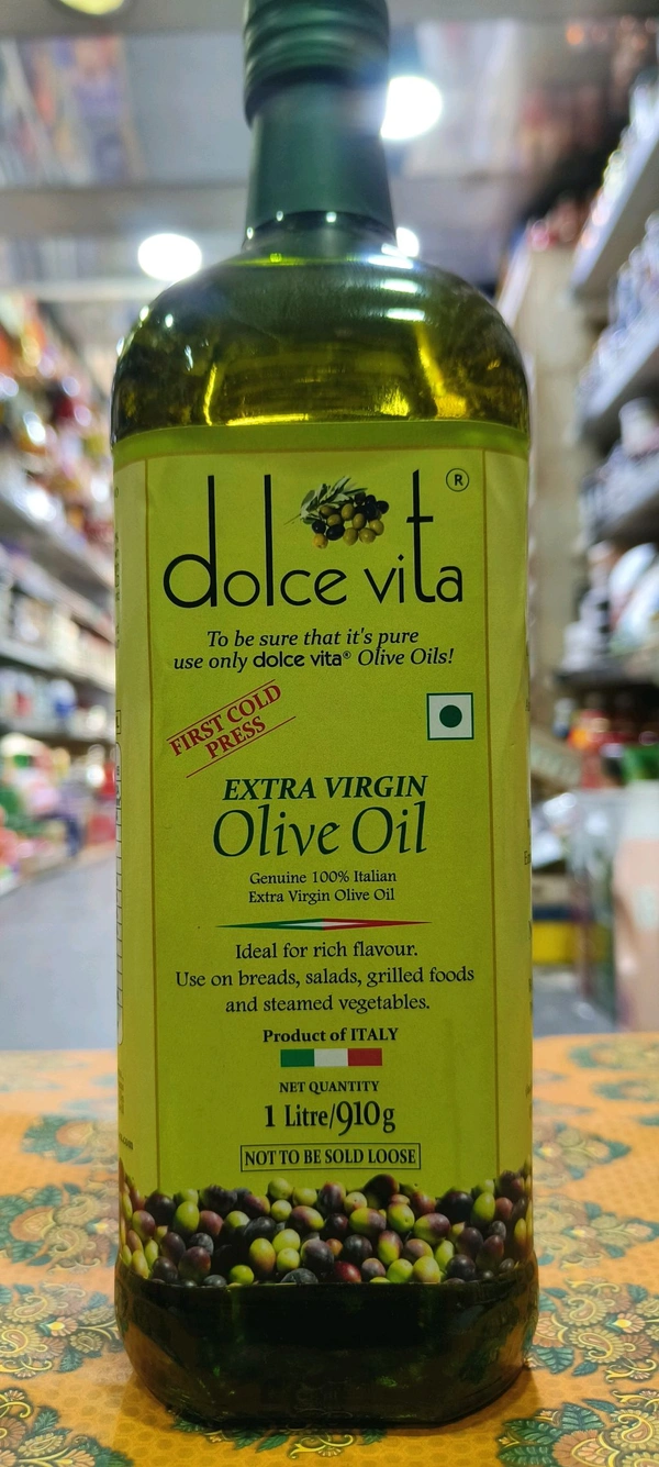 DOLCE VITA EXTRA VIRGIN OLIVE OIL  - 1LITRE