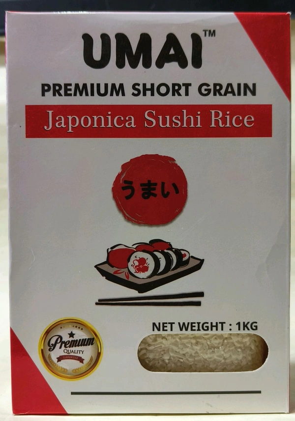 UMAI JAPONICA SUSHI RICE  - 1kg
