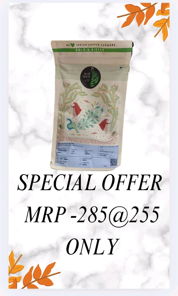 Blue Tokai Jacaranda Blend  - 150g