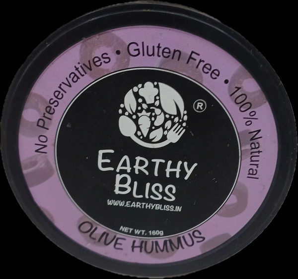 EARTHY BLISS OLIVE HUMMUS  - 160g