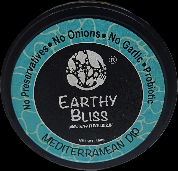 Earthy Bliss Mediterranean Dip - 160g
