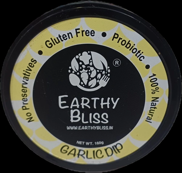 Earthy Bliss Garlic Dip  - 160g